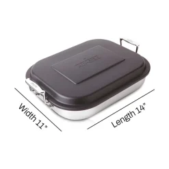 All-Clad 11x14 Pan for Lasagna, Stainless Steel Lasagna Pan I